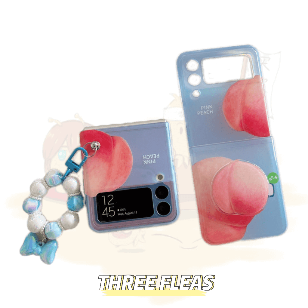 Sweet Peach Galaxy Z Flip3/4 Phone Case