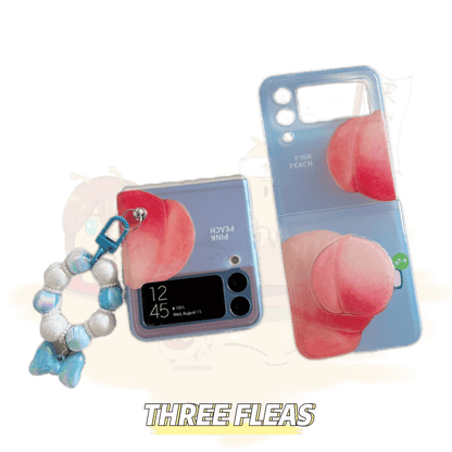 Sweet Peach Galaxy Z Flip3/4 Phone Case