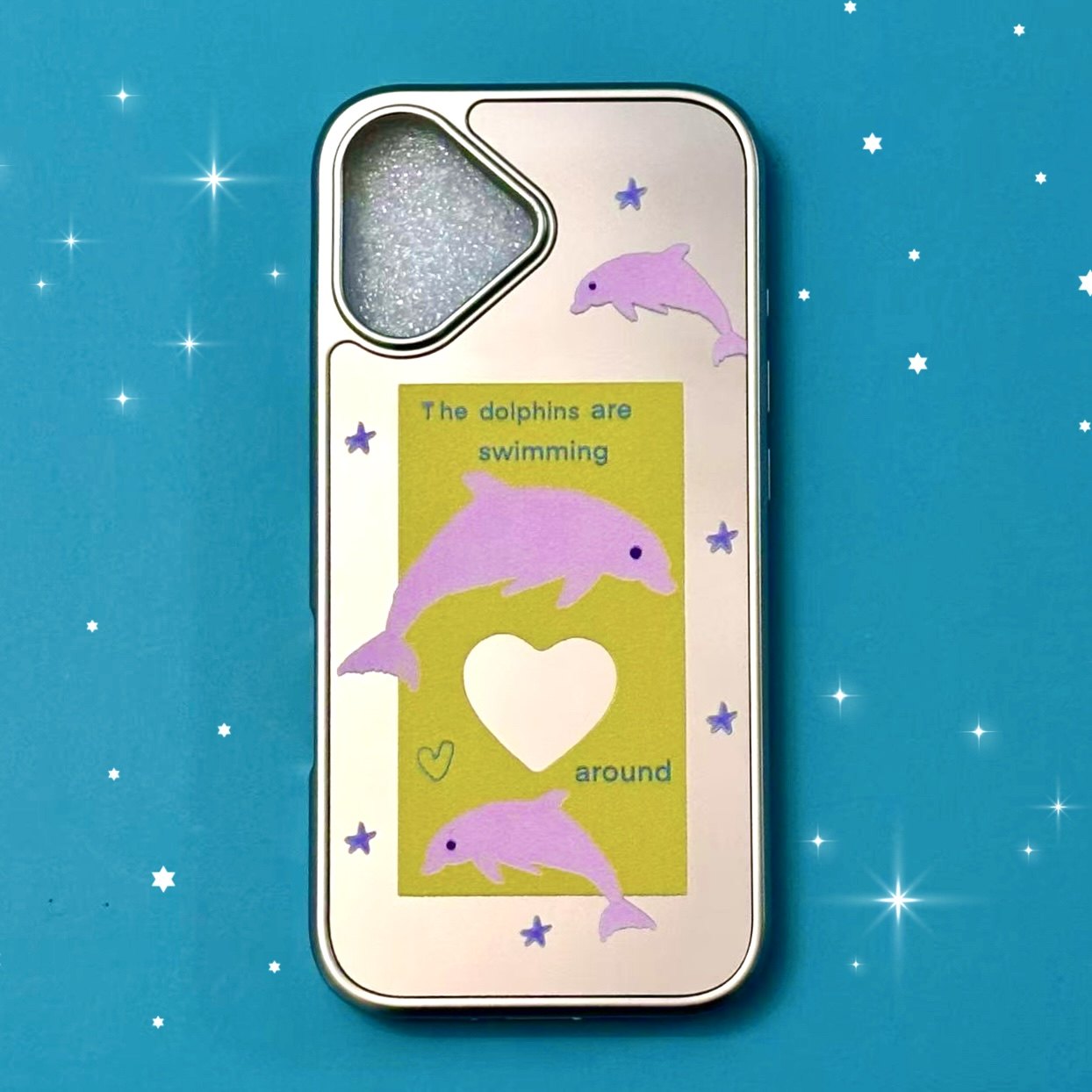 Dolphin's Heart Phone Case