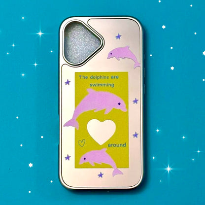 Dolphin's Heart Phone Case
