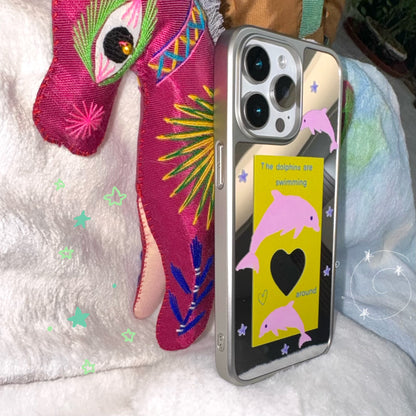 Dolphin's Heart Phone Case