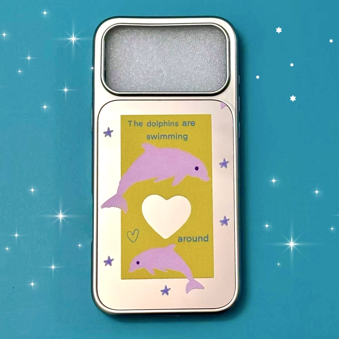 Dolphin's Heart Phone Case