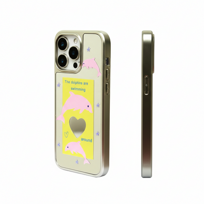Dolphin's Heart Phone Case
