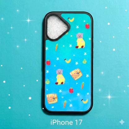 Otter's Photo Album: Whimsical Hand-Drawn Glossy Case