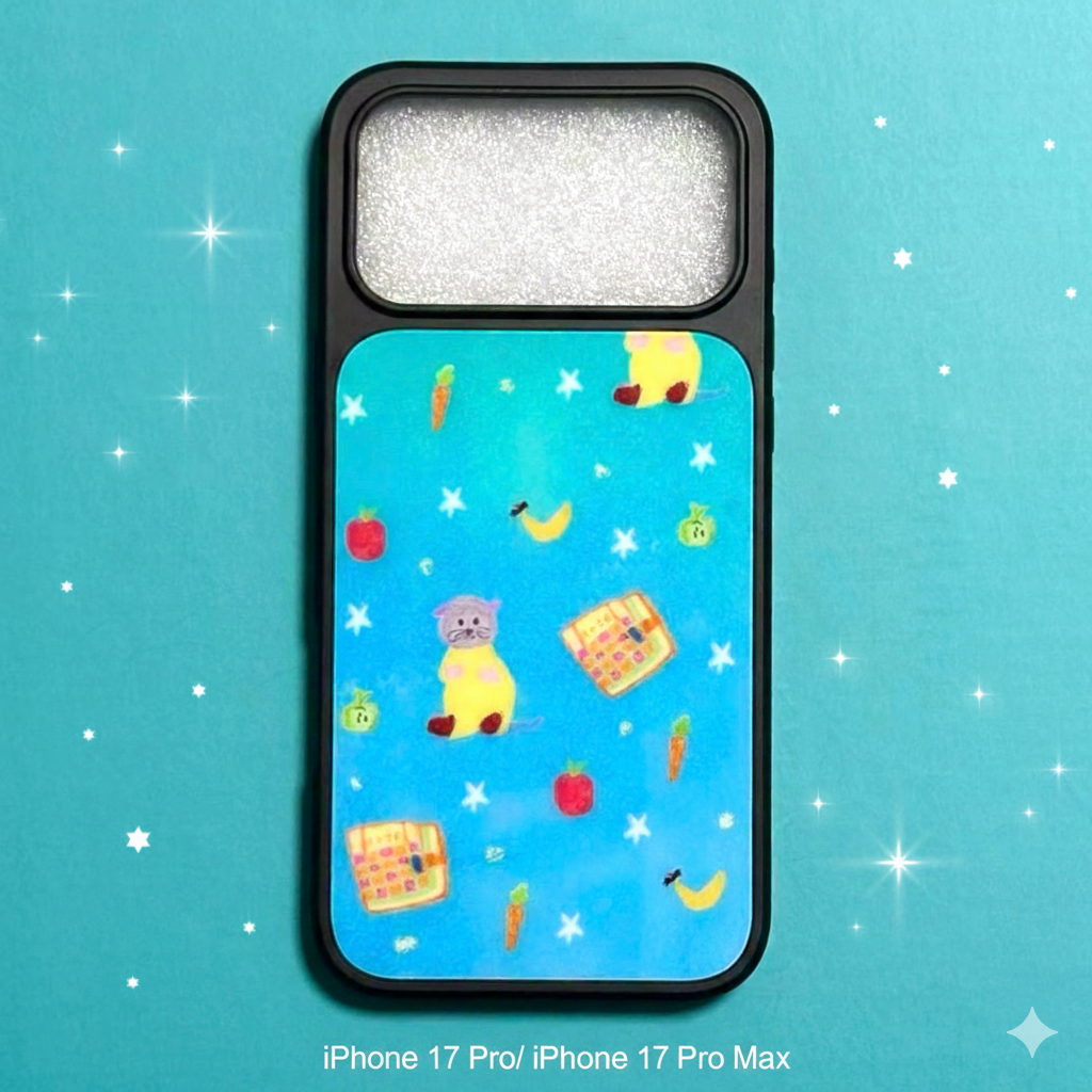 Otter's Photo Album: Whimsical Hand-Drawn Glossy Case