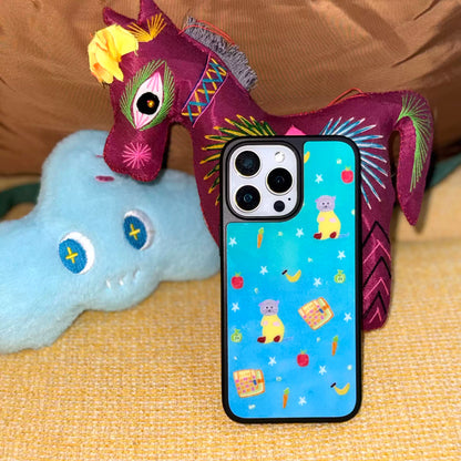 Otter's Photo Album: Whimsical Hand-Drawn Glossy Case