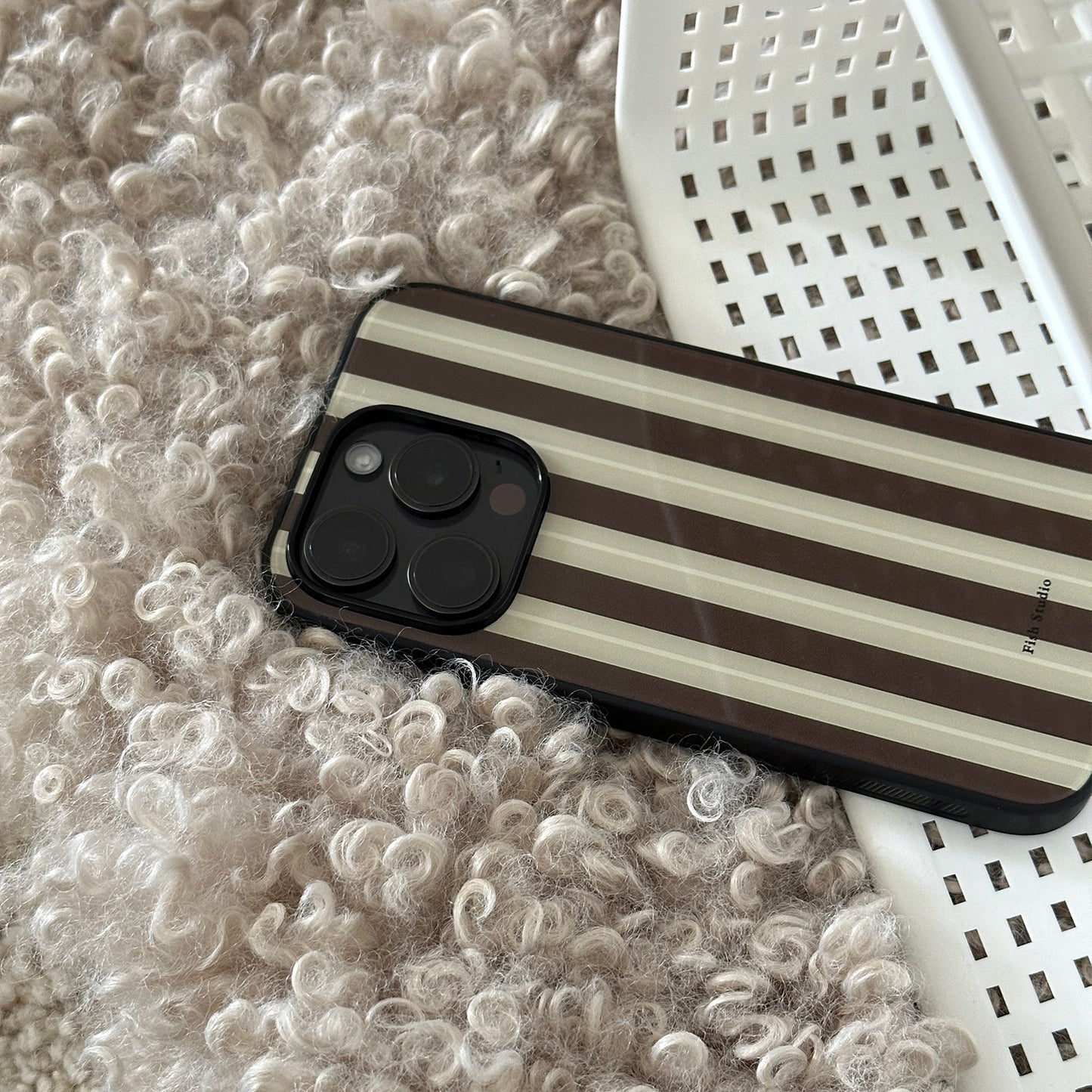 The Rice & Coffee Stripe