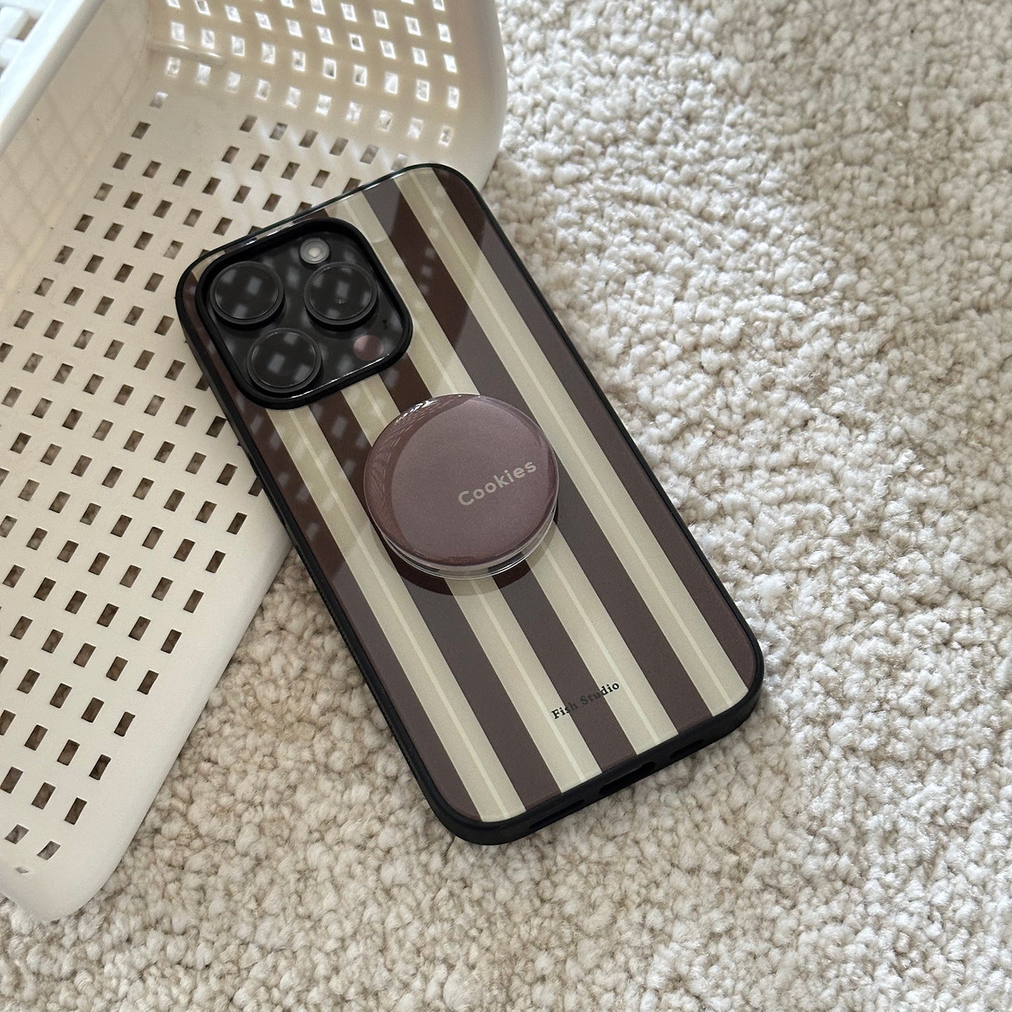 The Rice & Coffee Stripe