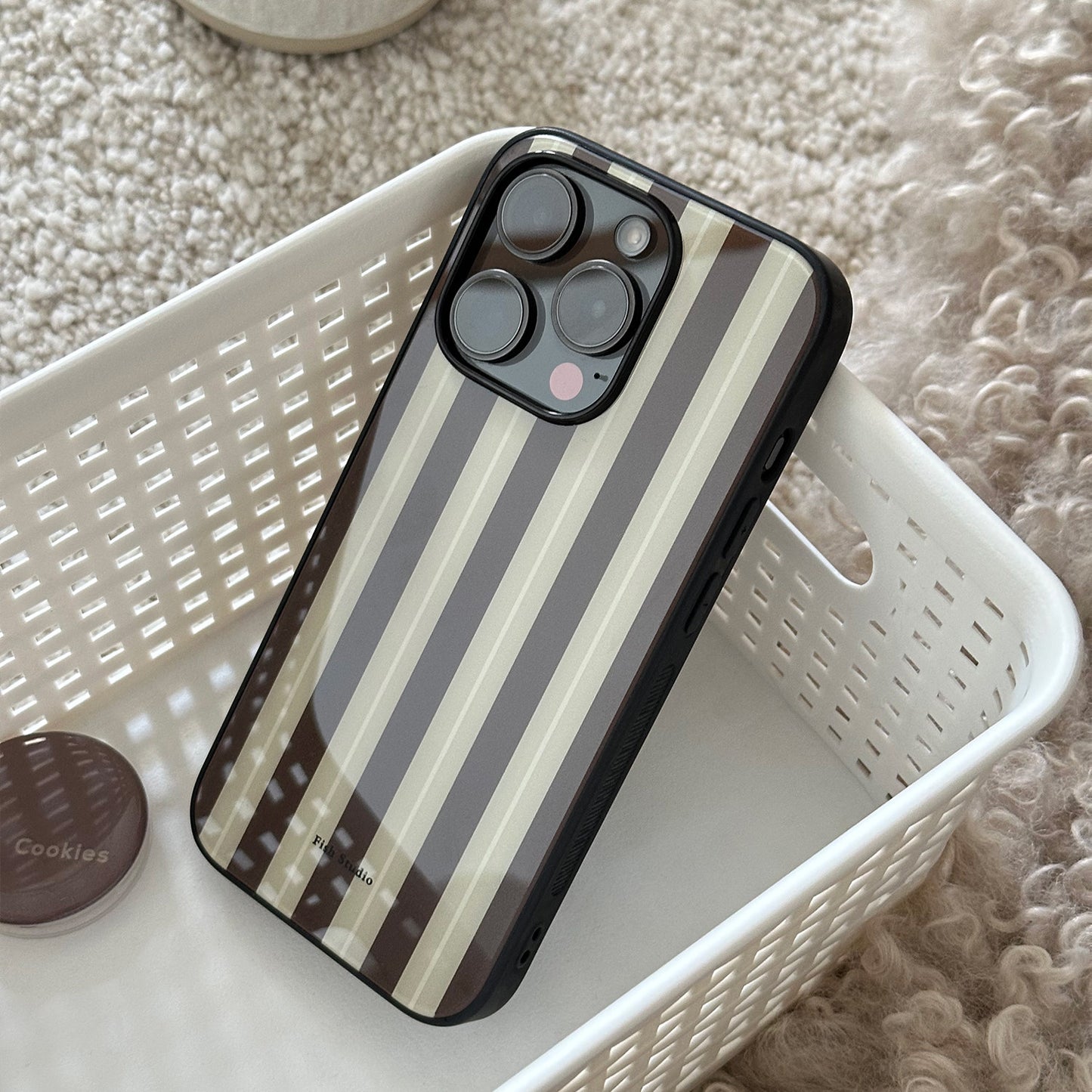 The Rice & Coffee Stripe