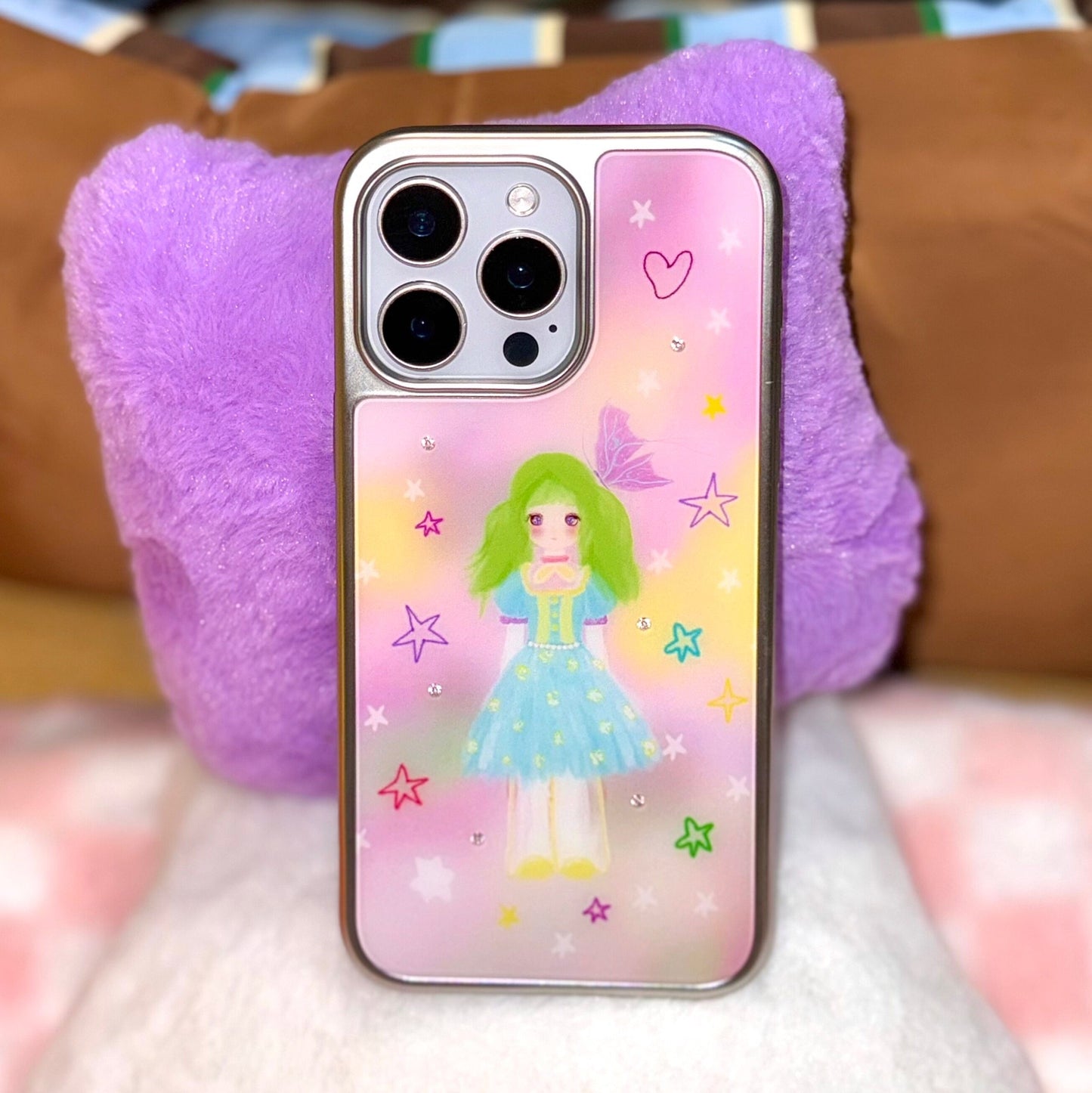 The Serenade: Stars & Butterflies MagSafe Phone Case