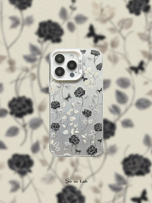 Thorn Rose Printed Phone Case