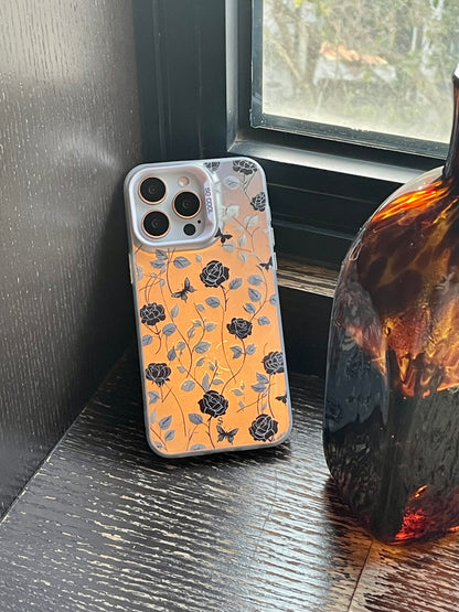 Thorn Rose Printed Phone Case