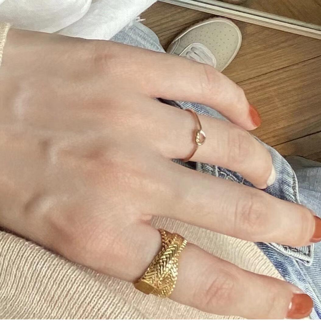 Snake Chain Stacking Ring