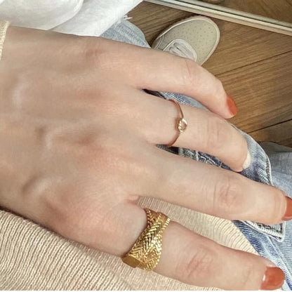 Snake Chain Stacking Ring