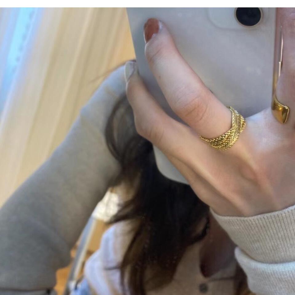 Snake Chain Stacking Ring