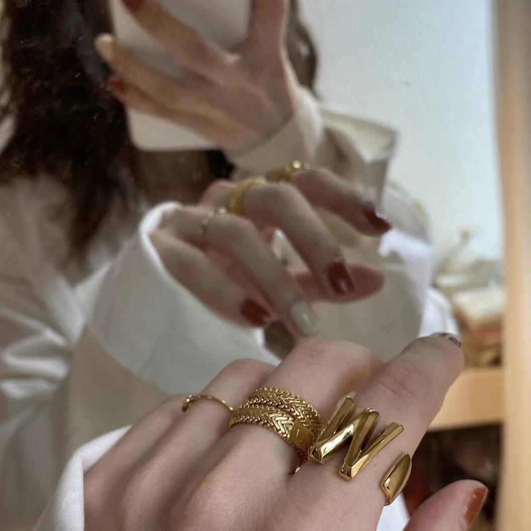 Snake Chain Stacking Ring