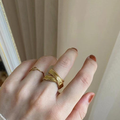 Snake Chain Stacking Ring