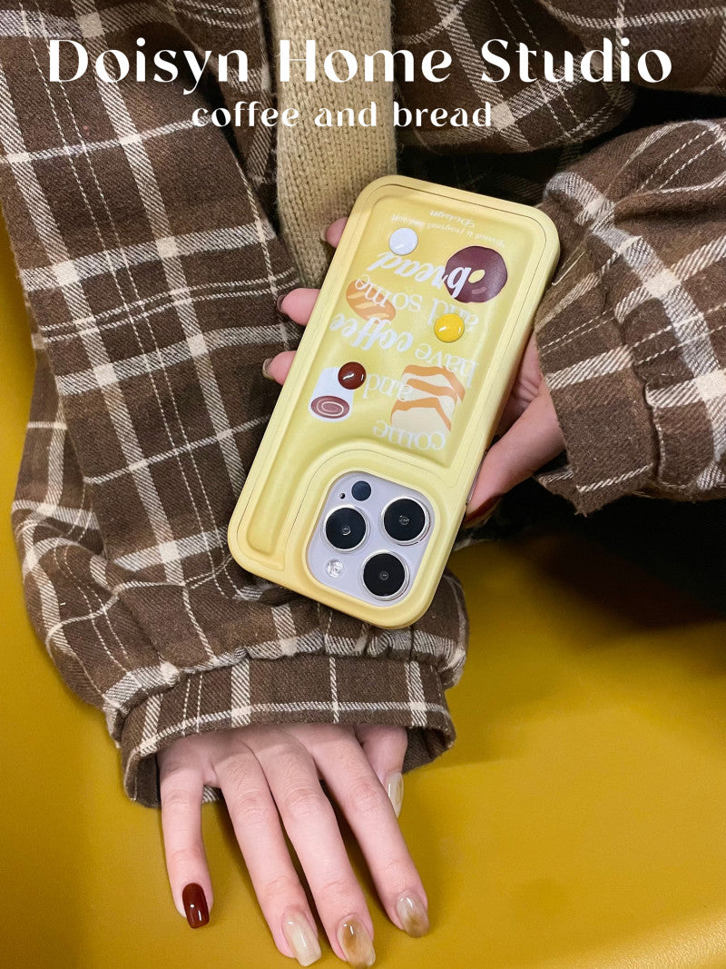 Toast Printed Down-Filled Phone Case | iPhone Accessories Toast Printed Down-Filled Phone Case | iPhone Accessories