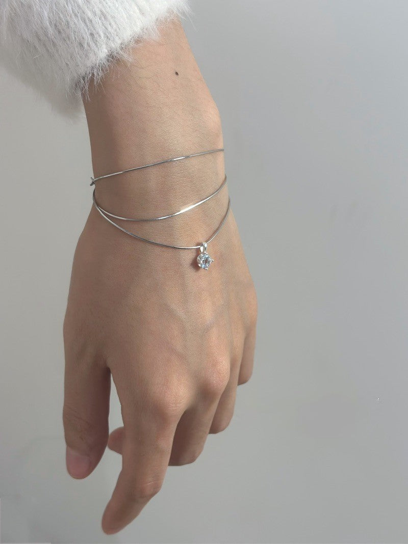 Topaz Charm Necklace