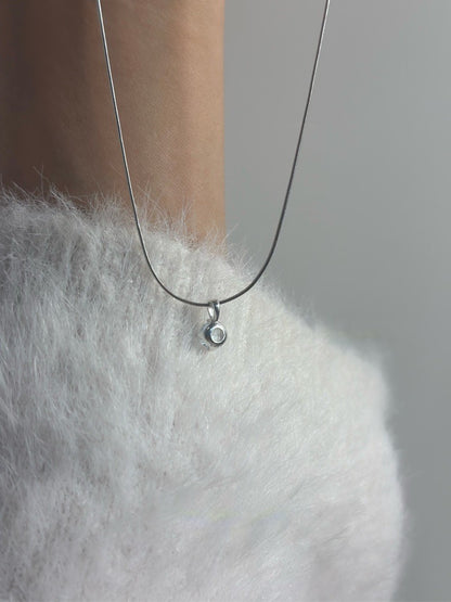 Topaz Charm Necklace