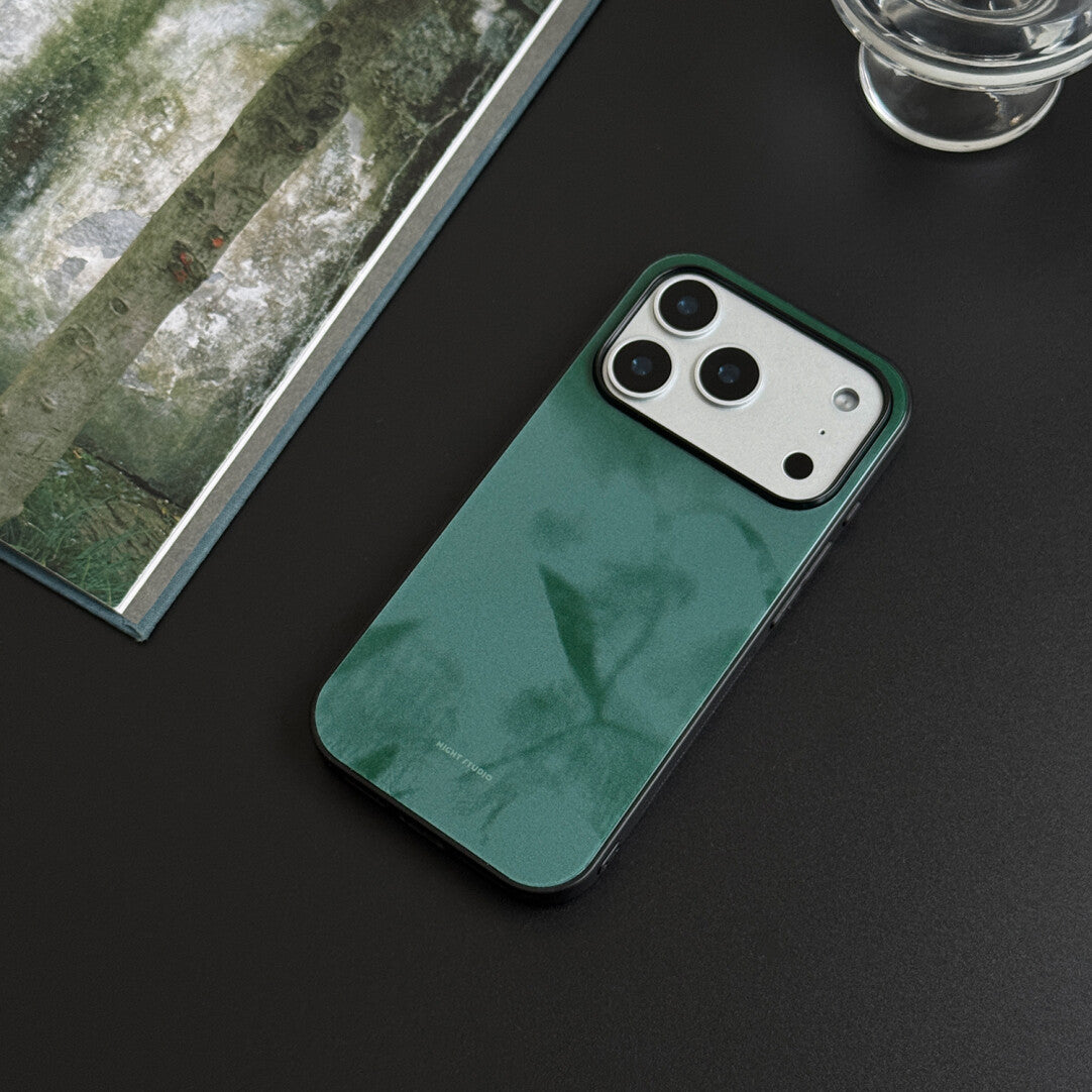 Tree Branch Outside the Window Blue Phone Case