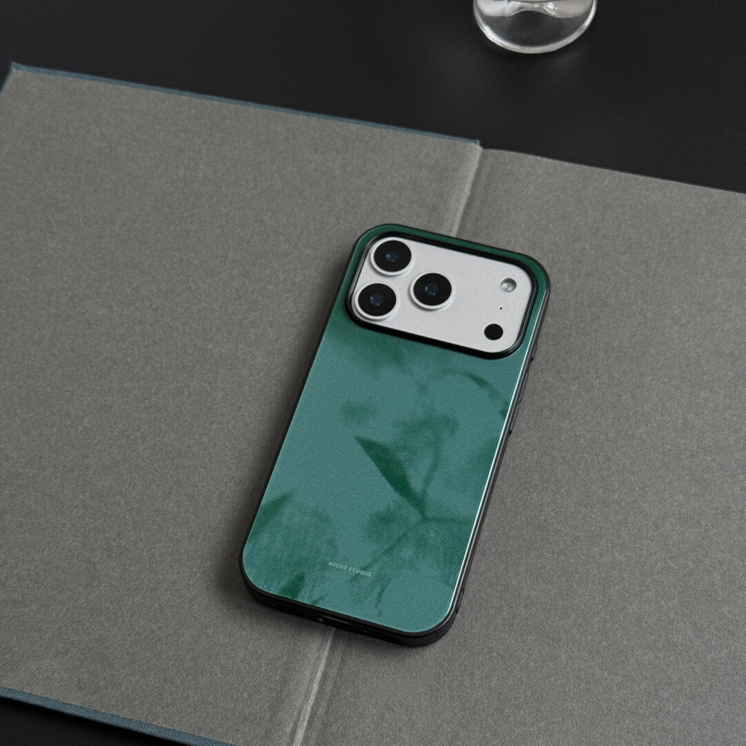 Tree Branch Outside the Window Blue Phone Case