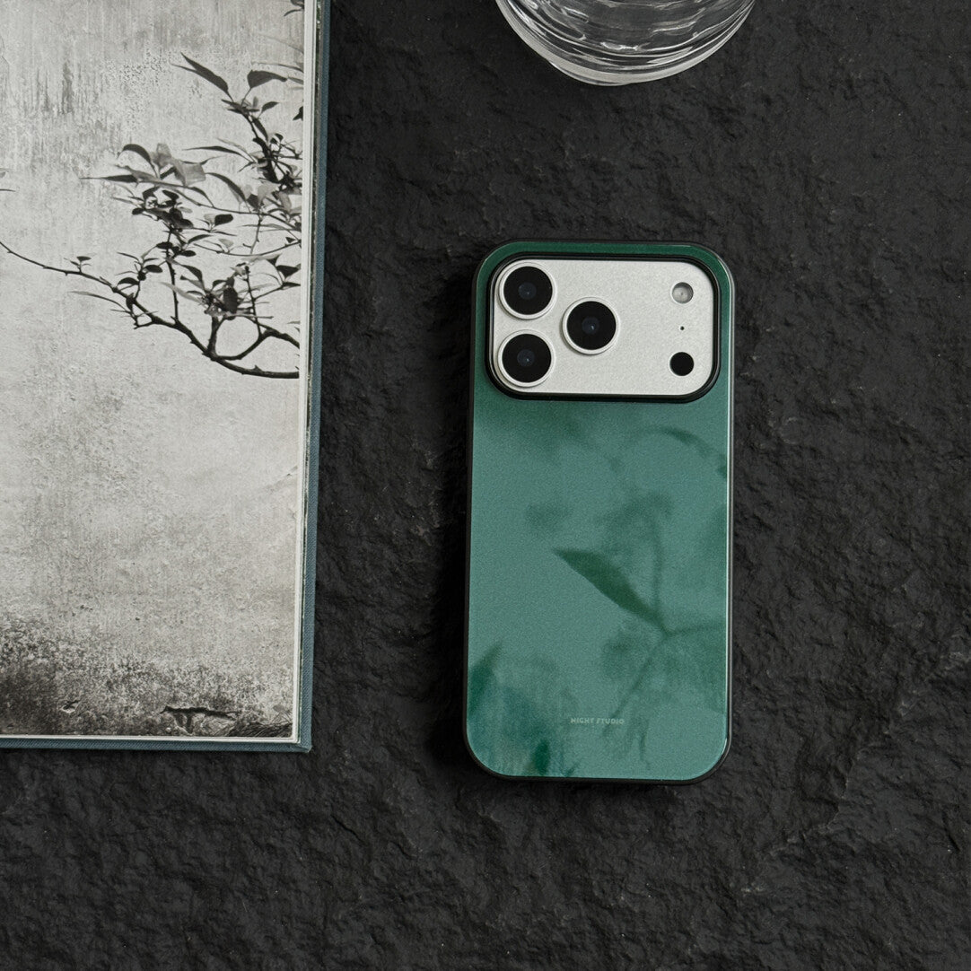 Tree Branch Outside the Window Blue Phone Case