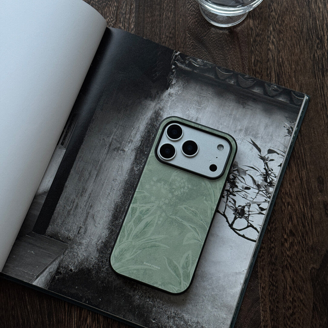 Tree Branch Outside the Window Blue Phone Case