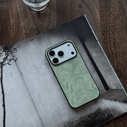 Tree Branch Outside the Window Blue Phone Case