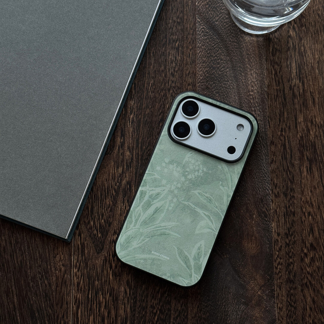 Tree Branch Outside the Window Blue Phone Case