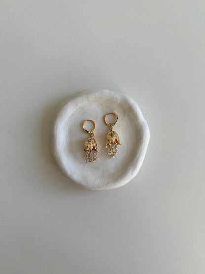 Tulip Tassel Earrings
