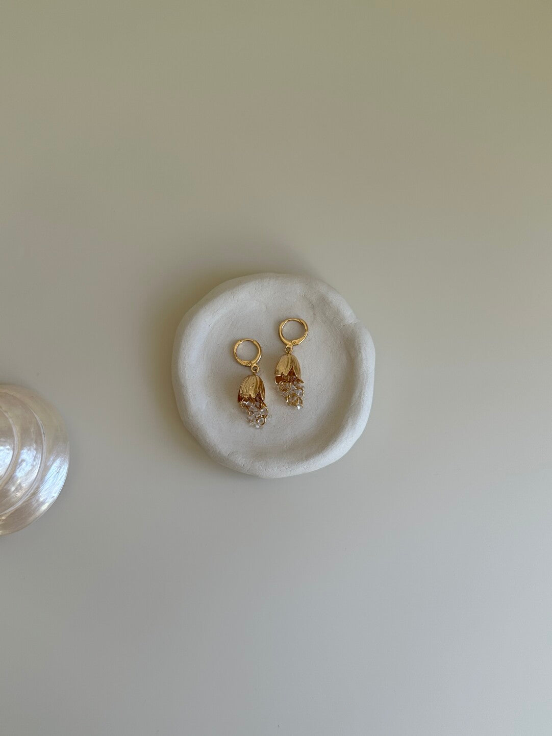 Tulip Tassel Earrings