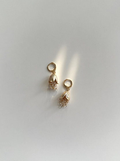 Tulip Tassel Earrings