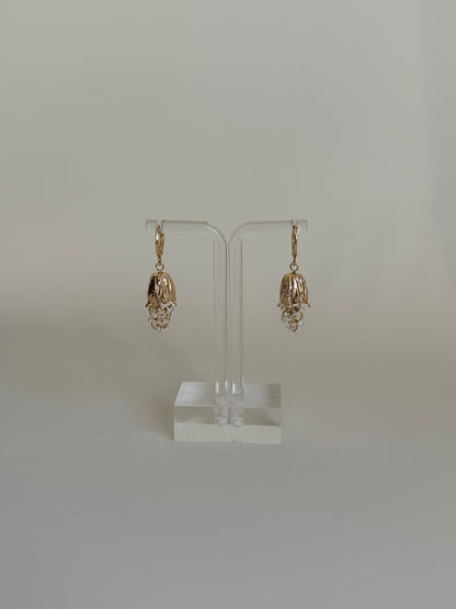 Tulip Tassel Earrings