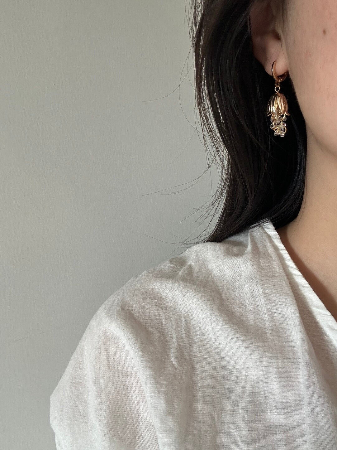 Tulip Tassel Earrings