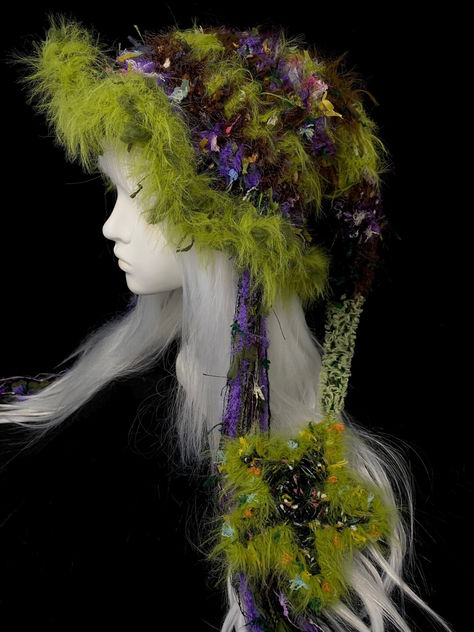 Twilight Star Crochet Long-tailed Witch's Hat