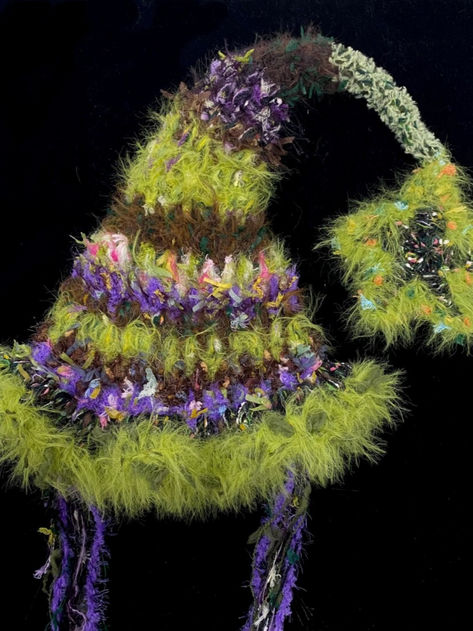 Twilight Star Crochet Long-tailed Witch's Hat