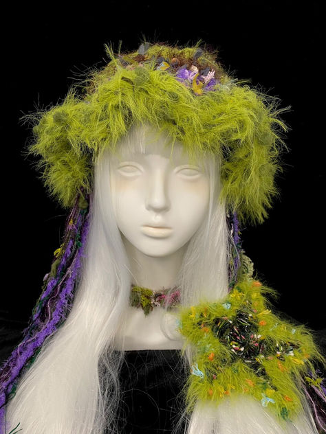 Twilight Star Crochet Long-tailed Witch's Hat