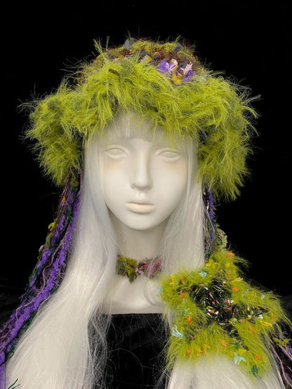 Twilight Star Crochet Long-tailed Witch's Hat