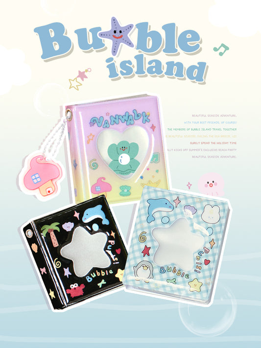 VANWALK Bubble Island Mini Photo Album Bag Hanging