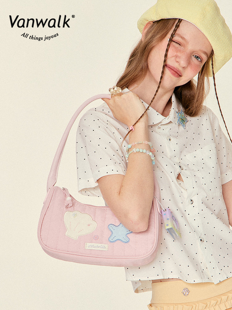 Vanwalk Bubble Island Sweet Baguette Bag