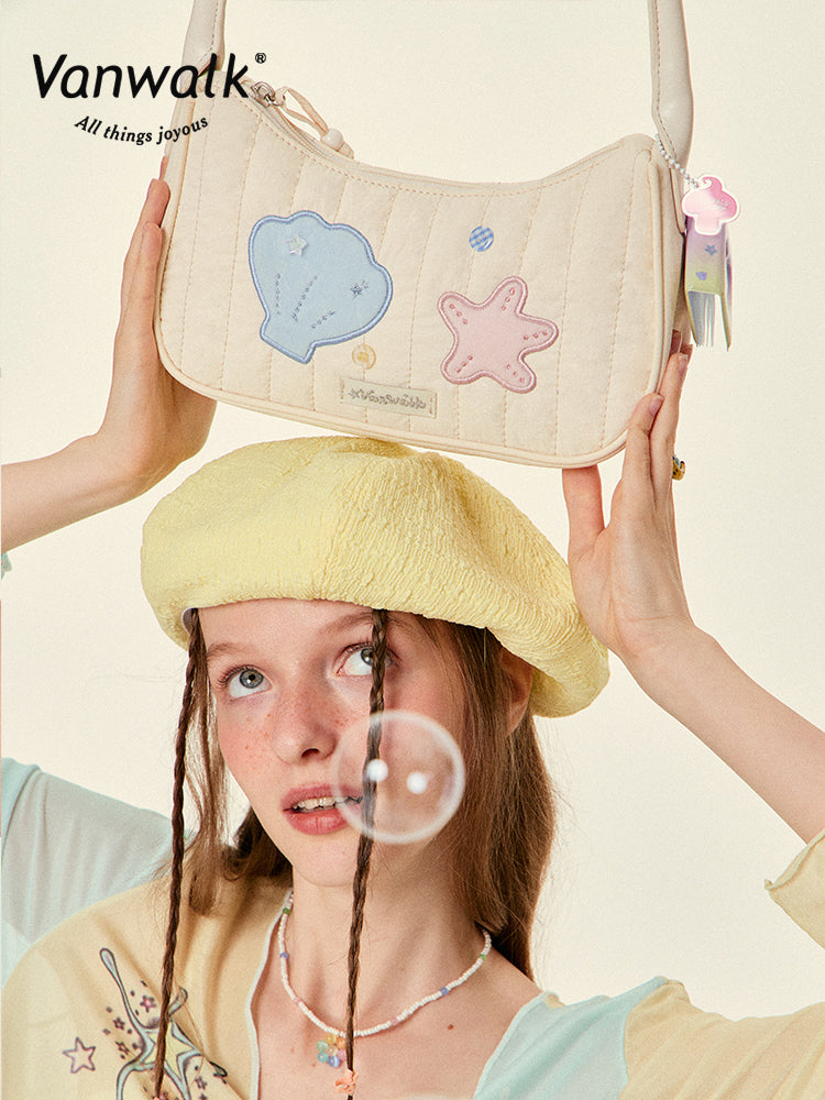 Vanwalk Bubble Island Sweet Baguette Bag