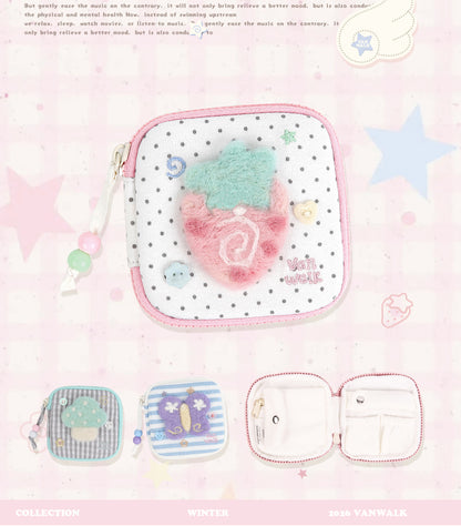 Vanwalk Cocoapie Butterfly Mini Jewelry Organizer Pouch