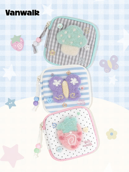 Vanwalk Cocoapie Butterfly Mini Jewelry Organizer Pouch