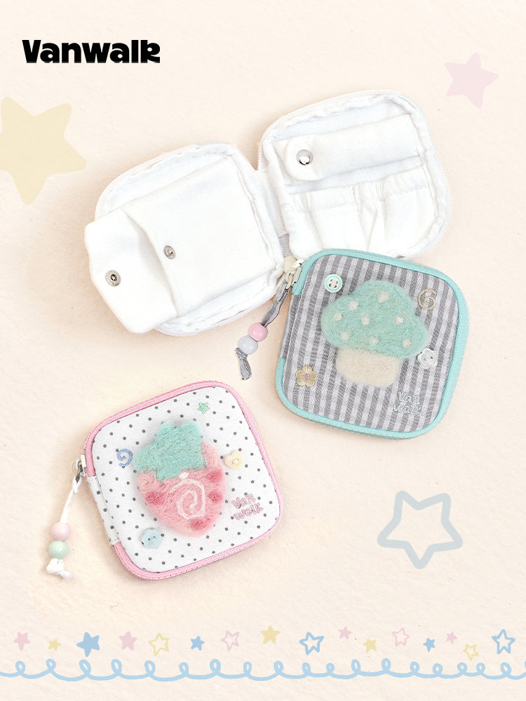 Vanwalk Cocoapie Butterfly Mini Jewelry Organizer Pouch