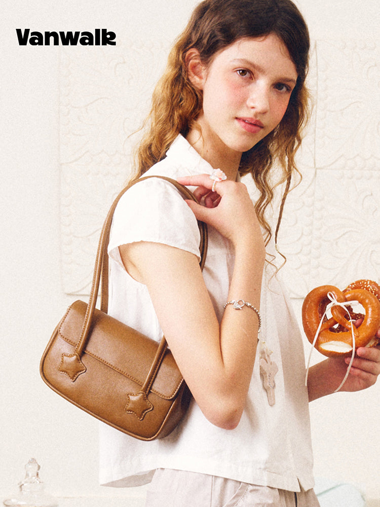 Vanwalk Cocoapie Star Long-Handle Shoulder Bag
