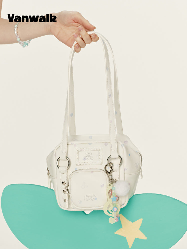 Vanwalk Cream Series Mini Shoulder Bag