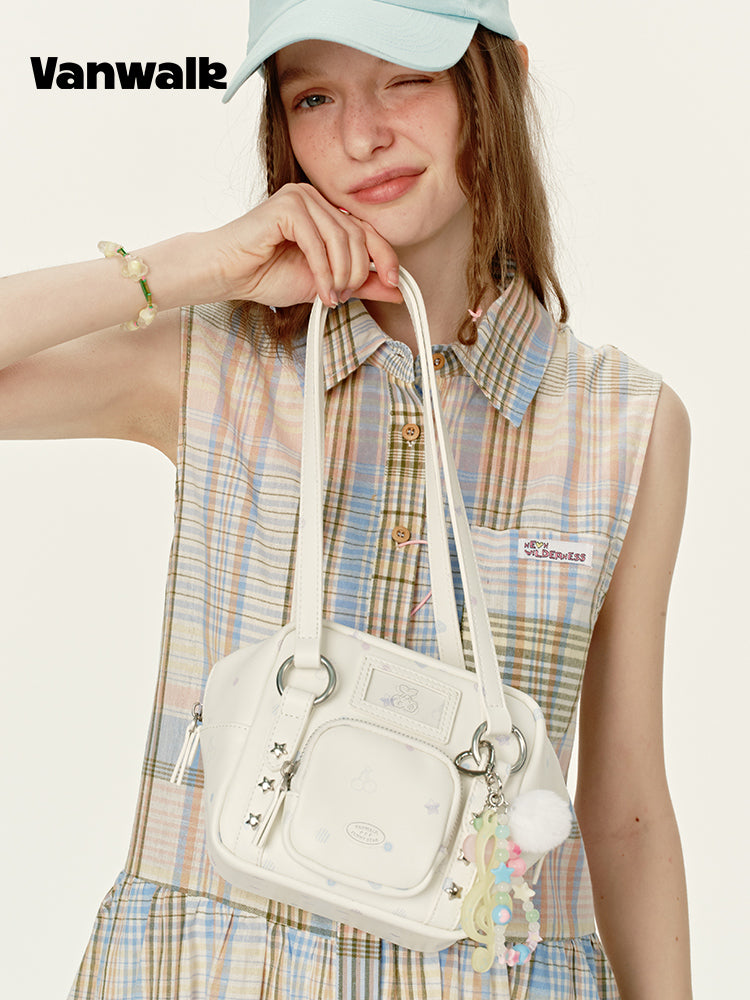 Vanwalk Cream Series Mini Shoulder Bag