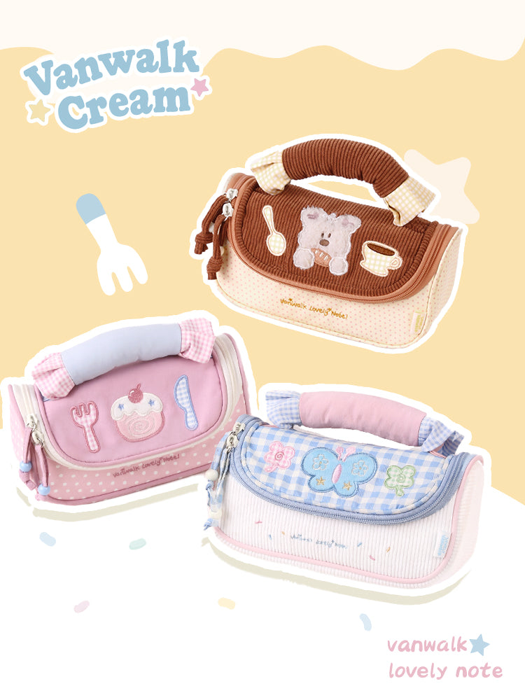 Vanwalk Cute Portable Makeup Pouch | Bag | Three Fleas