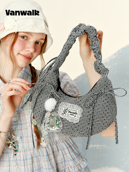 Vanwalk Gulugulu Ballerina Bow Crescent Bag